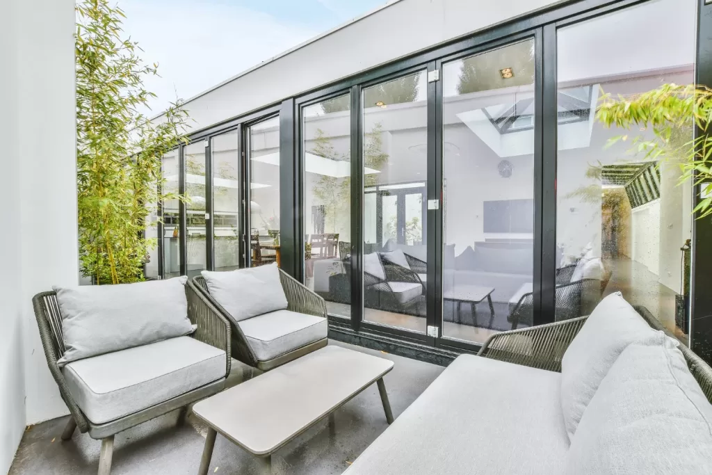 sliding glass door