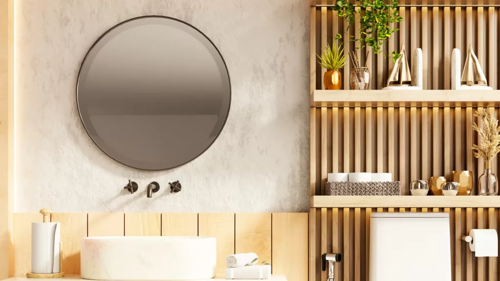 Mirror Placement Above Bathroom Vanity for Balanced Design