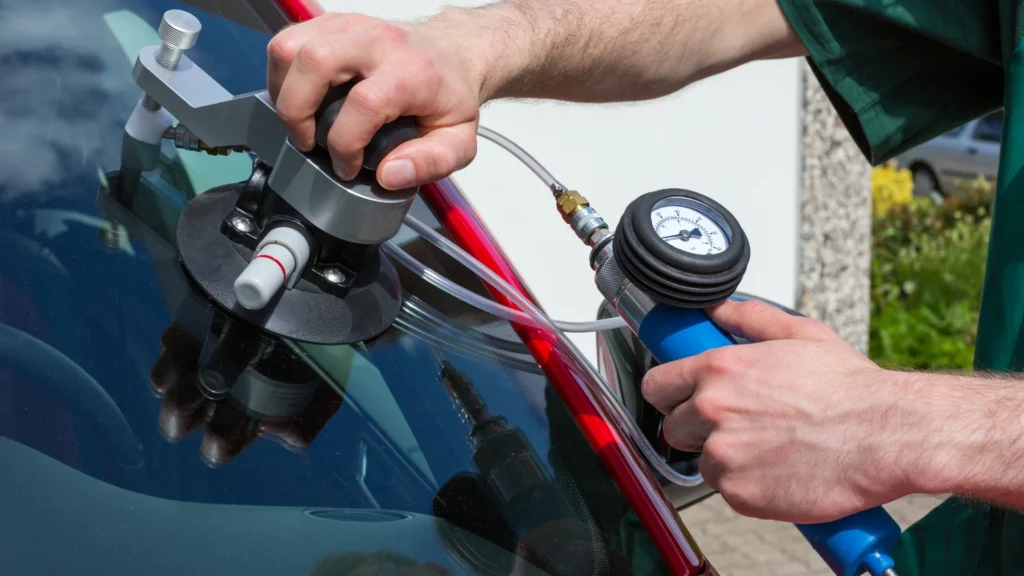 fix your small windshield chip today at Crystal Glass